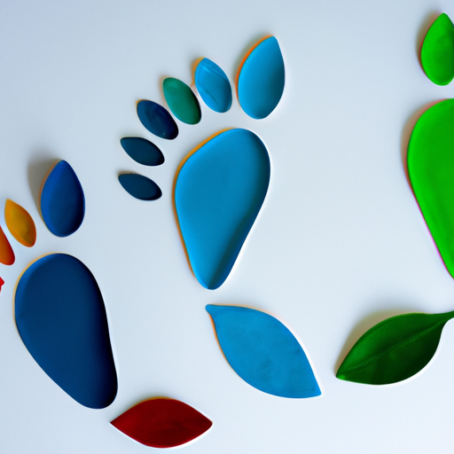 Image of sustainable living, eco-friendly, carbon footprint, renewable energy, green living, climate change, recycling, conservation