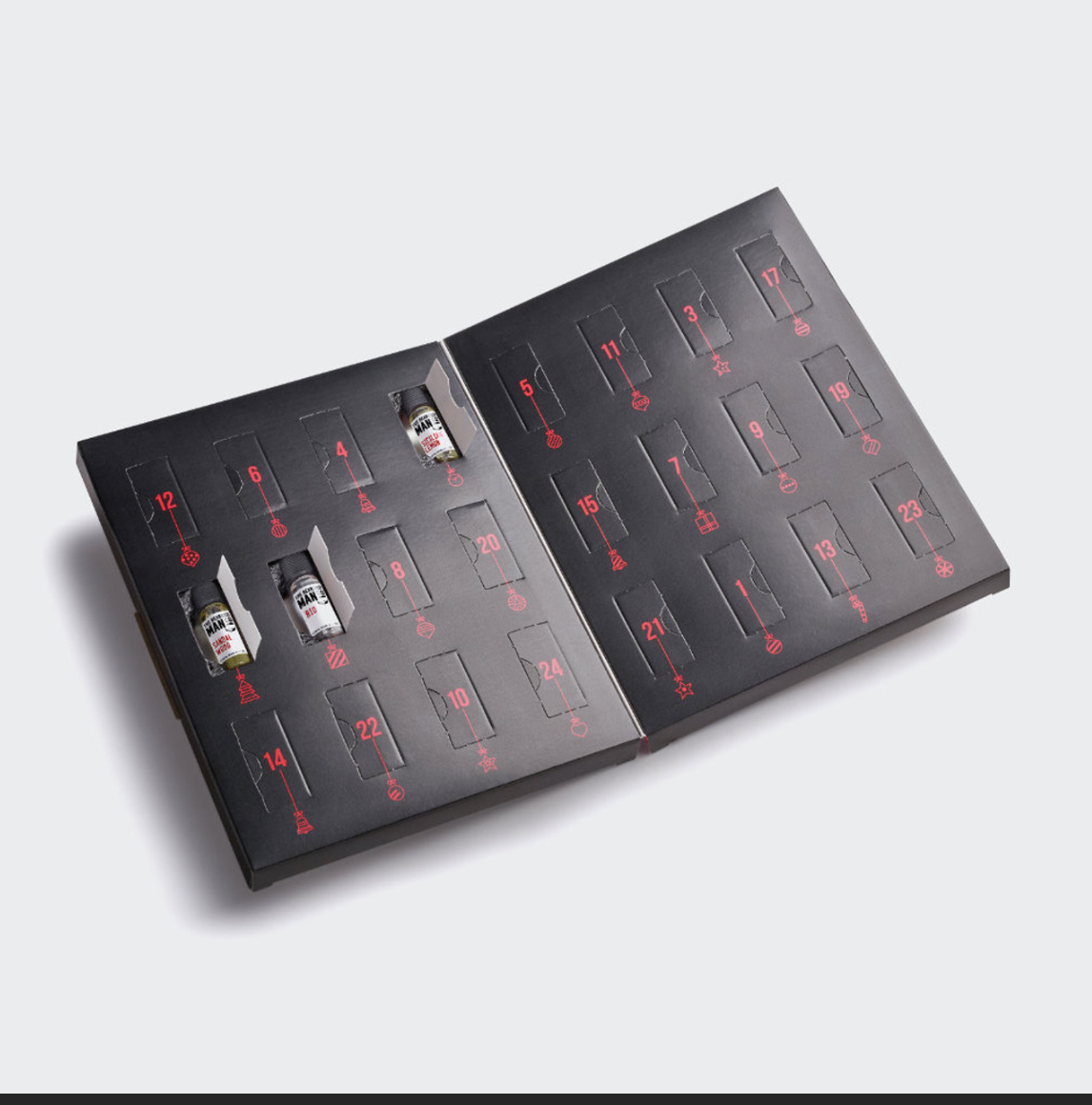 The Bearded Man Beard Oil Advent Calendar 2024 - Loaded Magazine