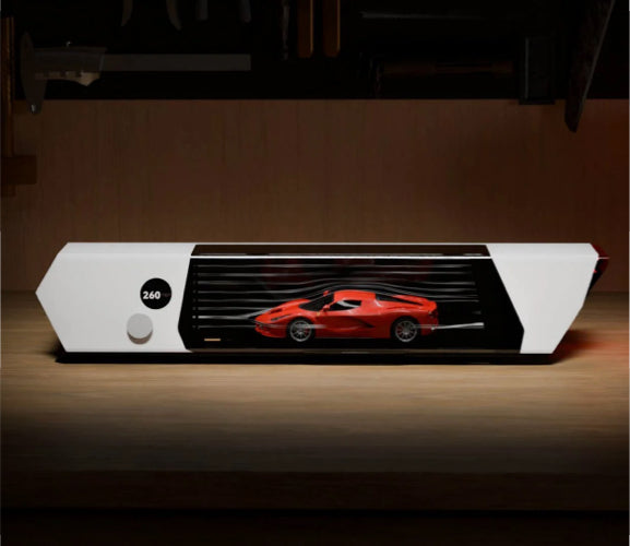 Desktop Model Car Wind Tunnel - Loaded Magazine