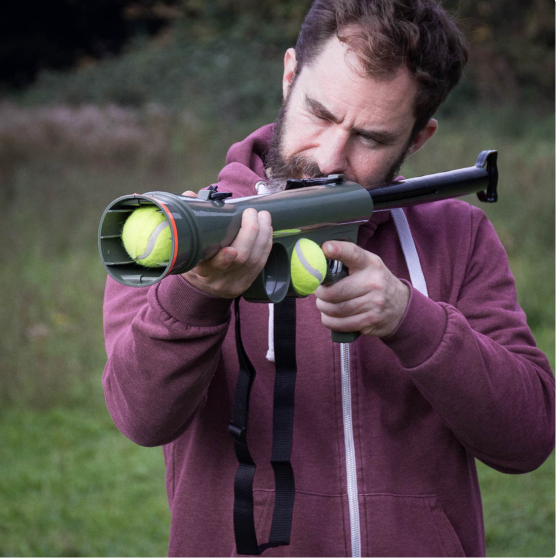 Dog Ball Launcher - Loaded Magazine
