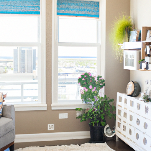 Small living room organized with smart storage in New York