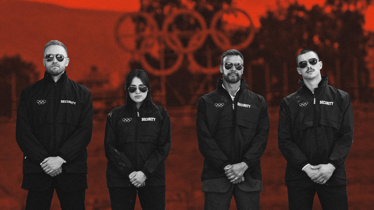 Bodyguards Rapper Bodyguards at the Euros | Loaded Magazine