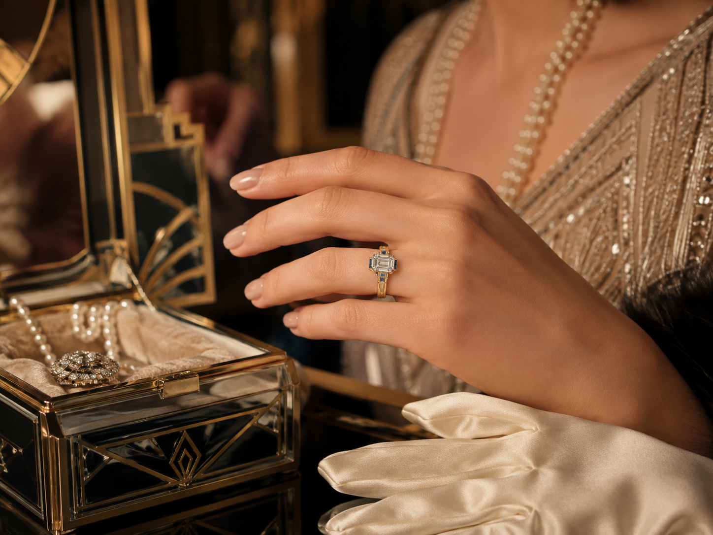 How Vintage Fashion Trends Are Bringing Art Deco Engagement Rings Back