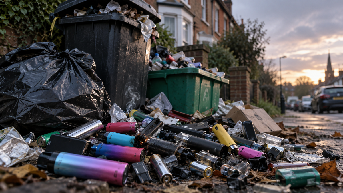 übbs UK survey reveals hidden vape waste crisis