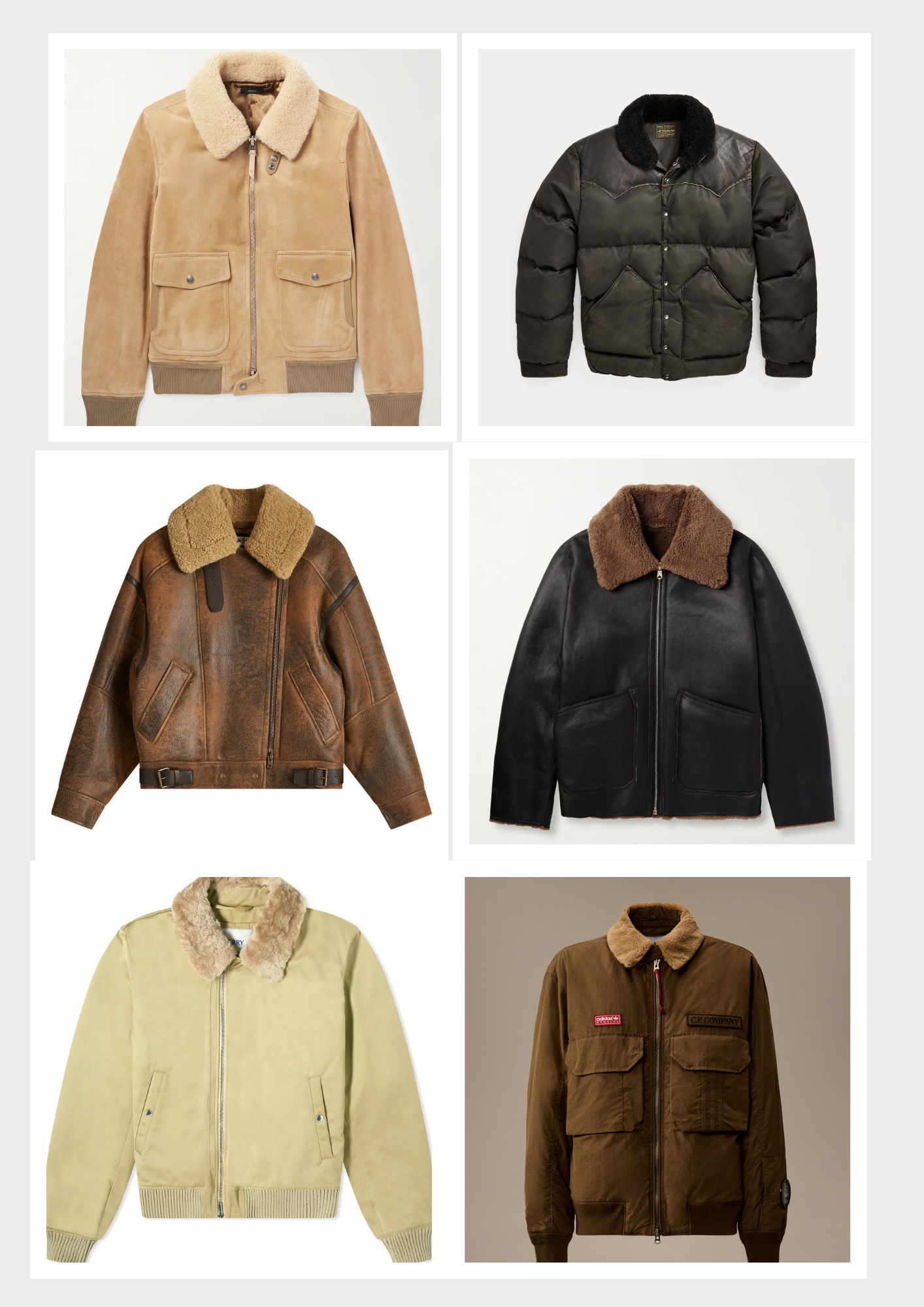 Best shearling jackets in the world