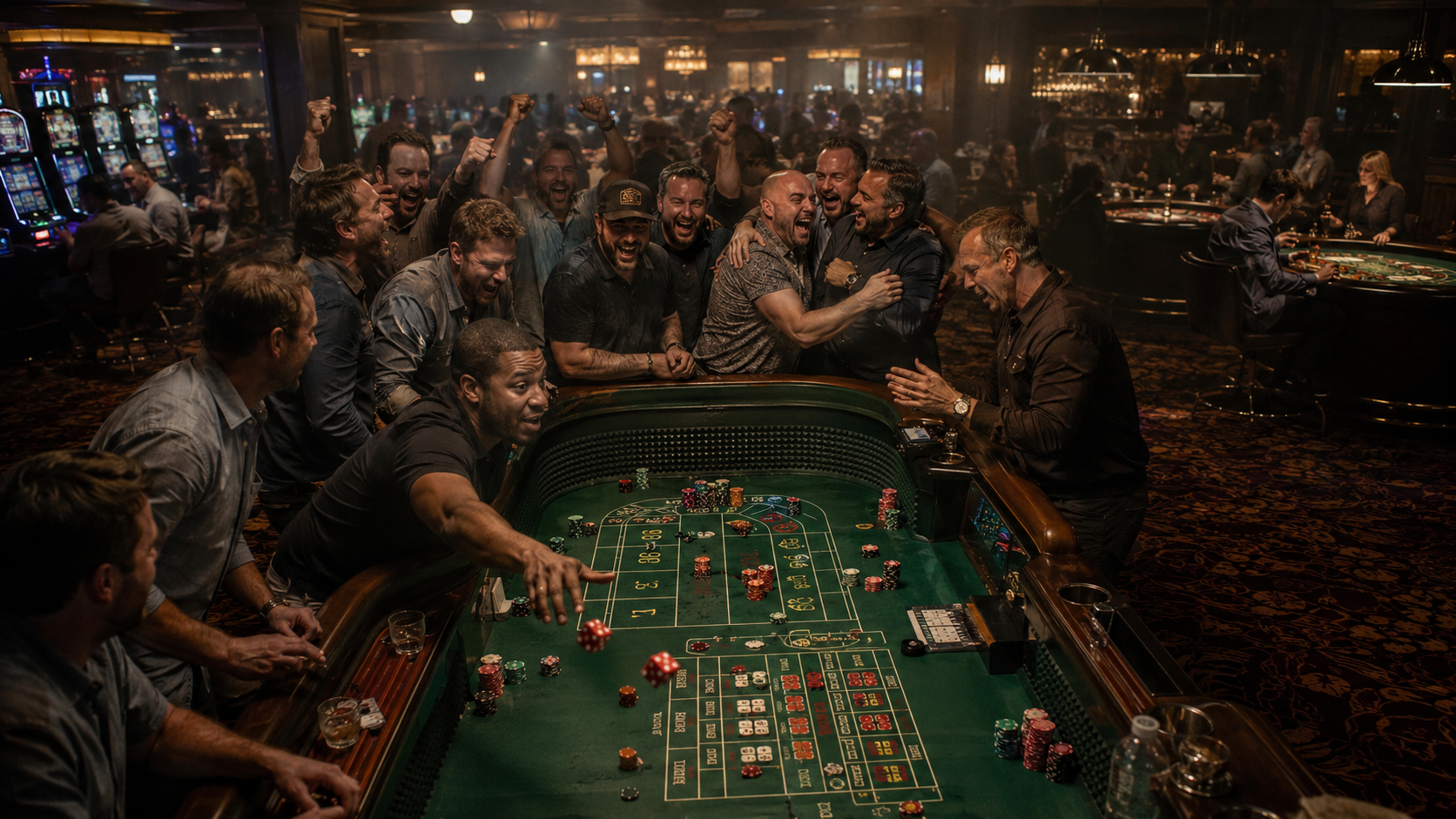 The Only Casino Table Where Strangers End Up Hugging By The End
