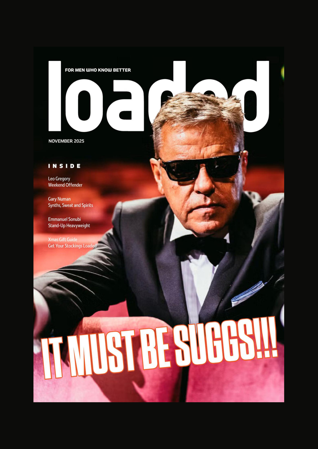 Suggs Is Back and Fully Loaded