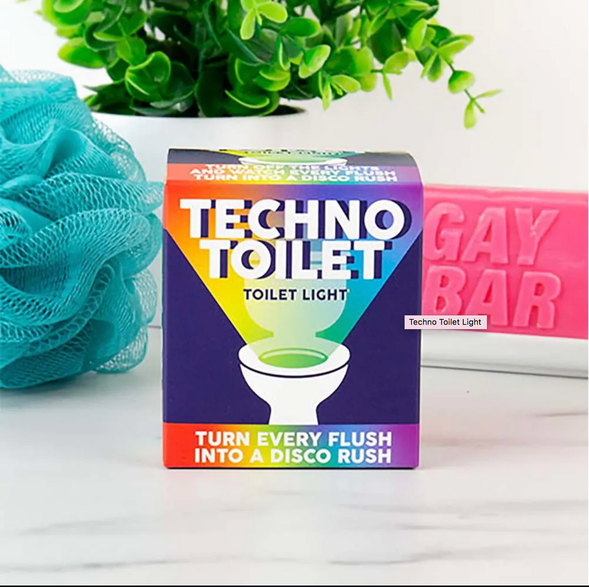 Techno Toilet Light